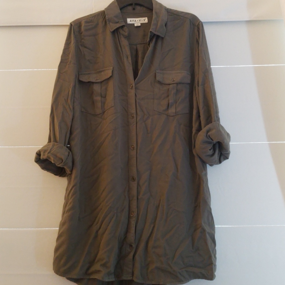 military style top
